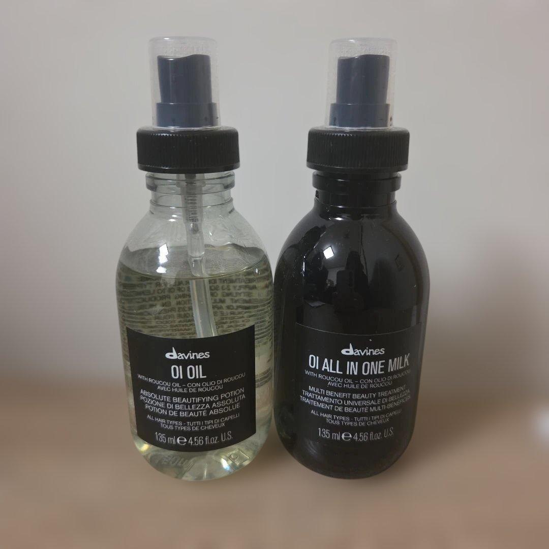 ダヴィネス　オイオイル　オイミルク