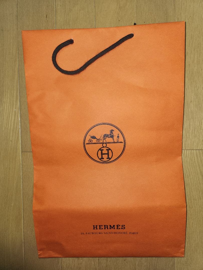 HERMES タオル ステアーズ オレンジ
