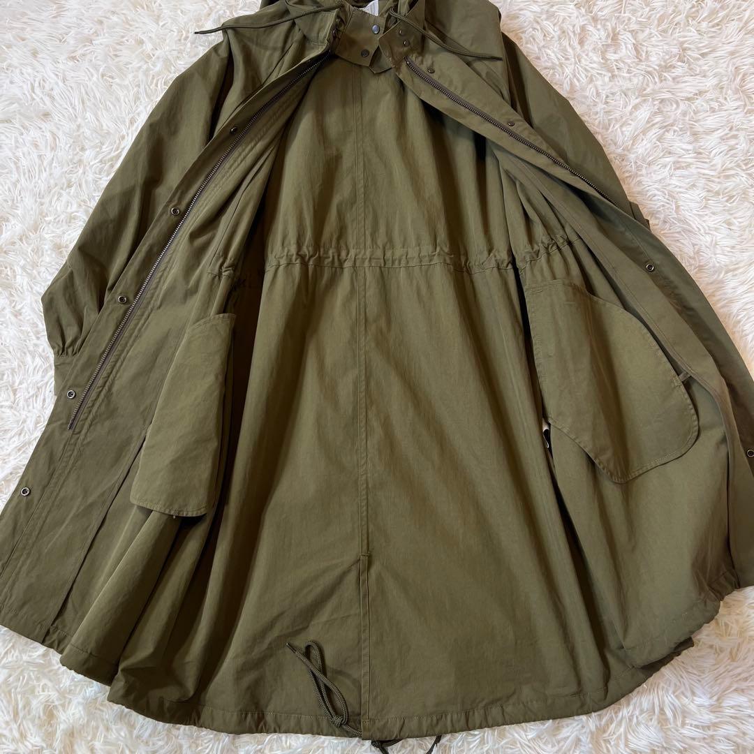 BEARDSLEY ビアズリー コットン ナイロン ミドル丈 モッズ コート