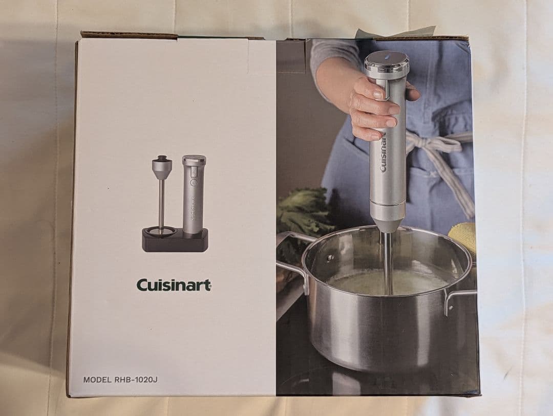 【新品未開封】コードレスハンドブレンダーCuisinart RHB-1020J