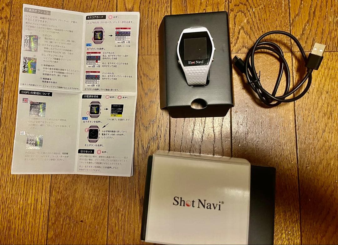 ShotNavi INFINITY 腕時計 ゴルフウォッチ ゴルフナビ GPS