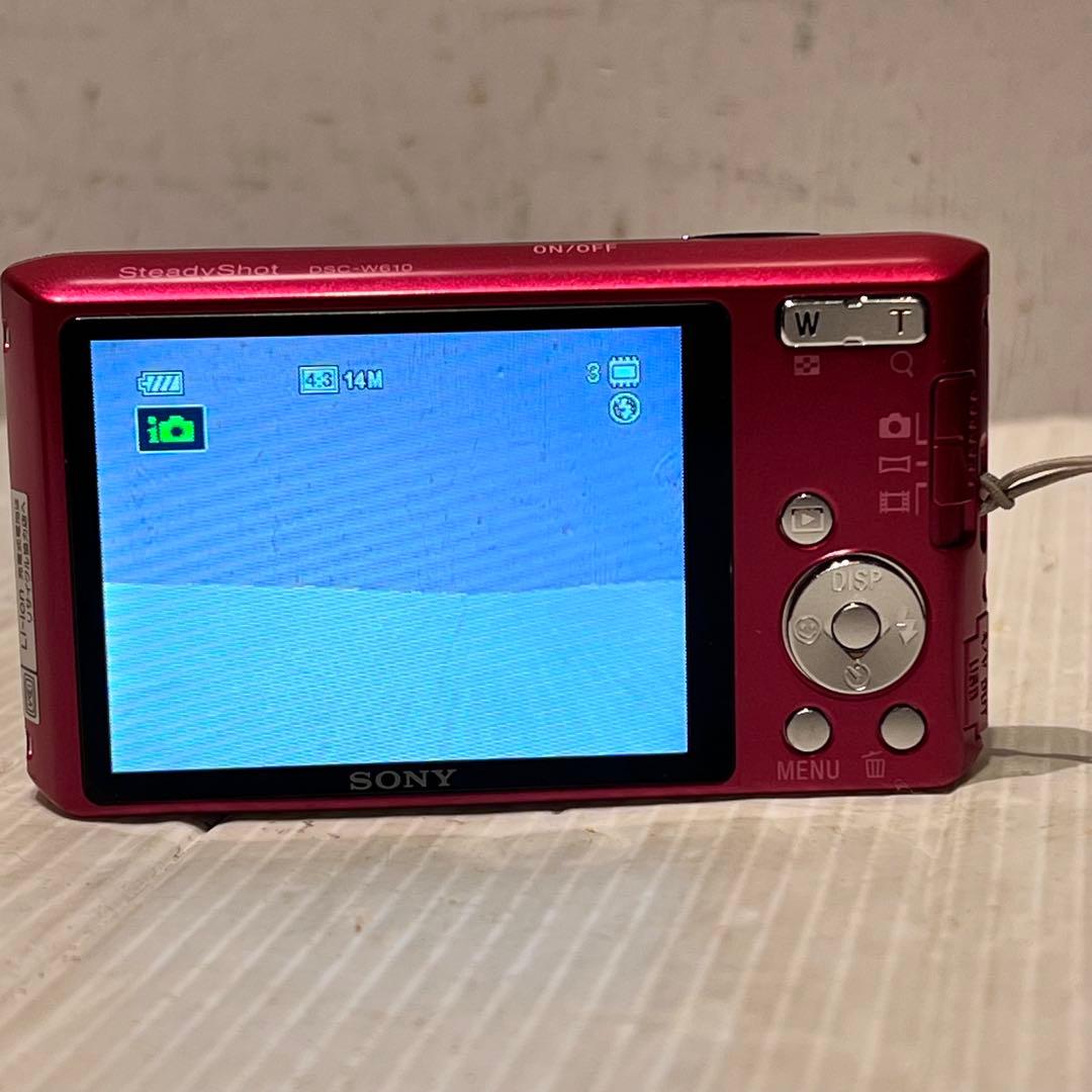 SONY ソニー CyberShot DSC-W610 ピンク デジタルカメラ