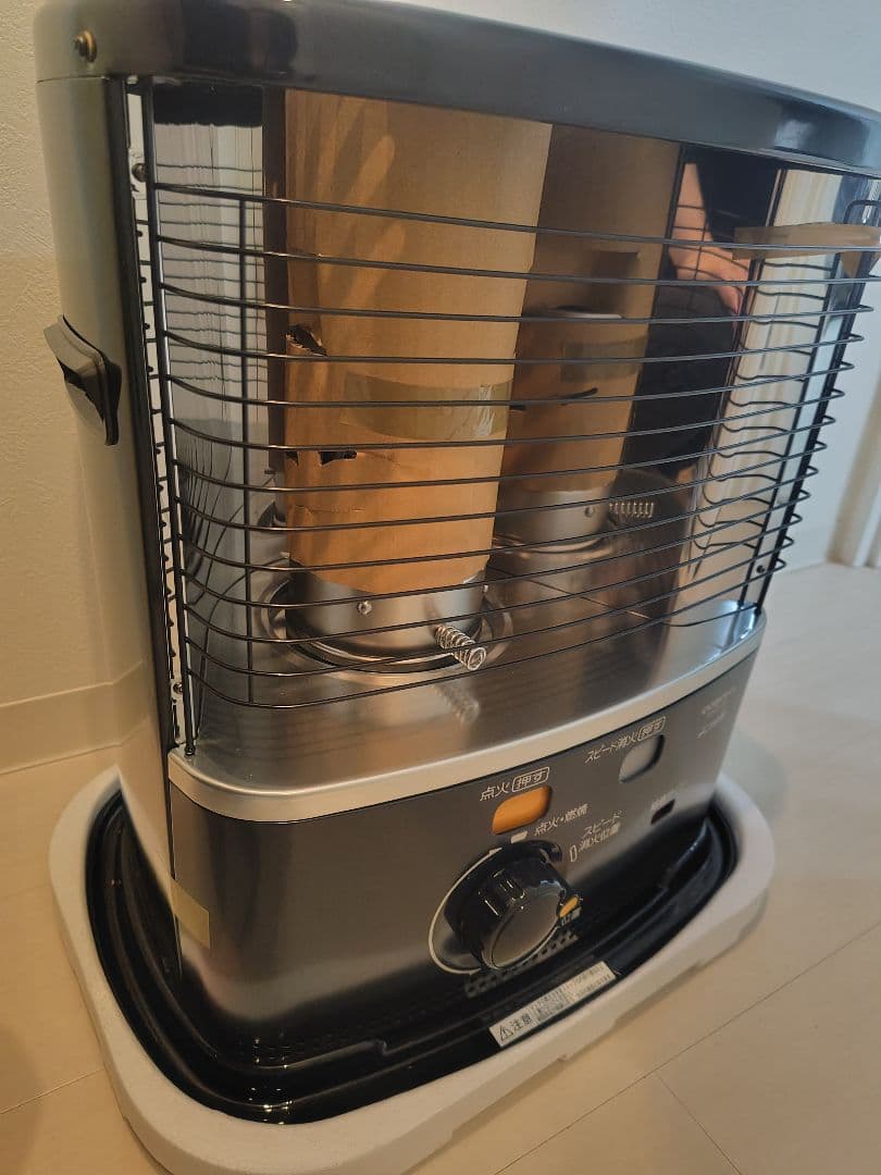 新品　コロナ 石油ストーブ RX-2218Y-HD ダークグレー よごれま栓