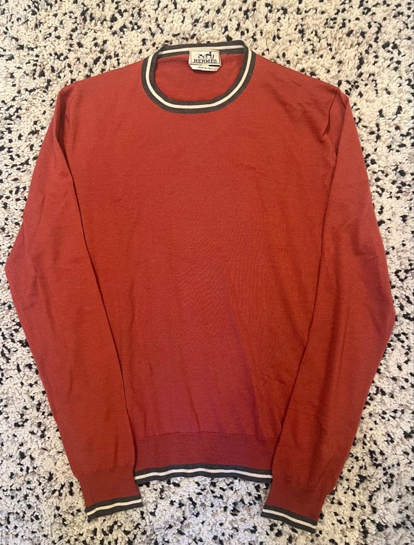 HERMES カシミヤシルクセーター M