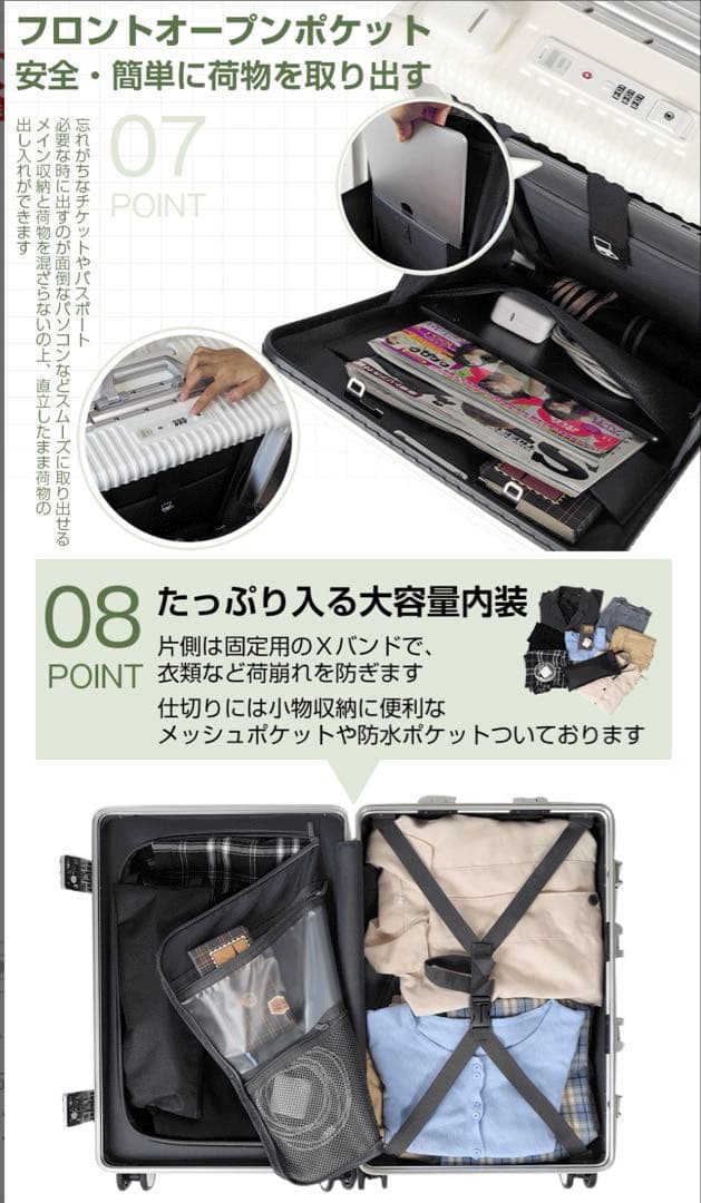 新品未使用⭐︎キャリーケースSSサイズ