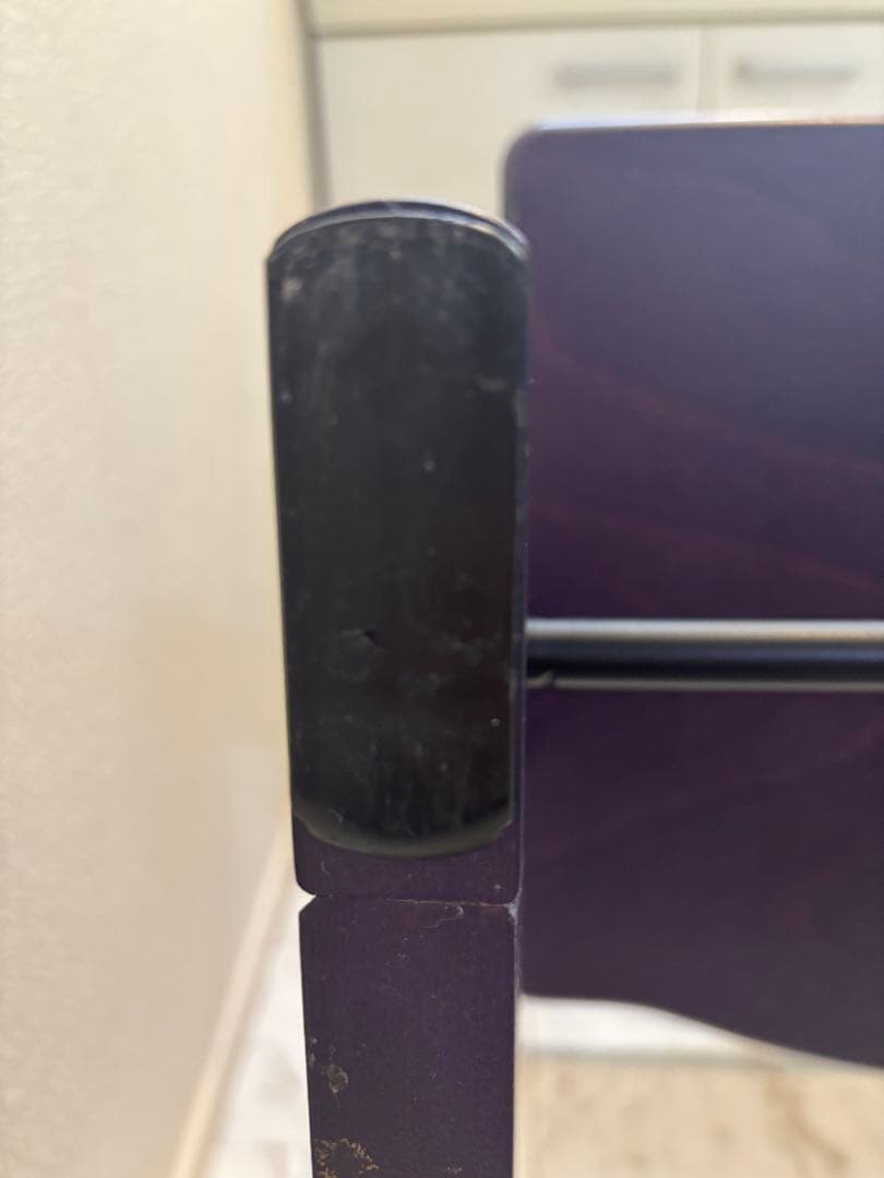 トリップトラップパープル ベビーチェア 調整可能