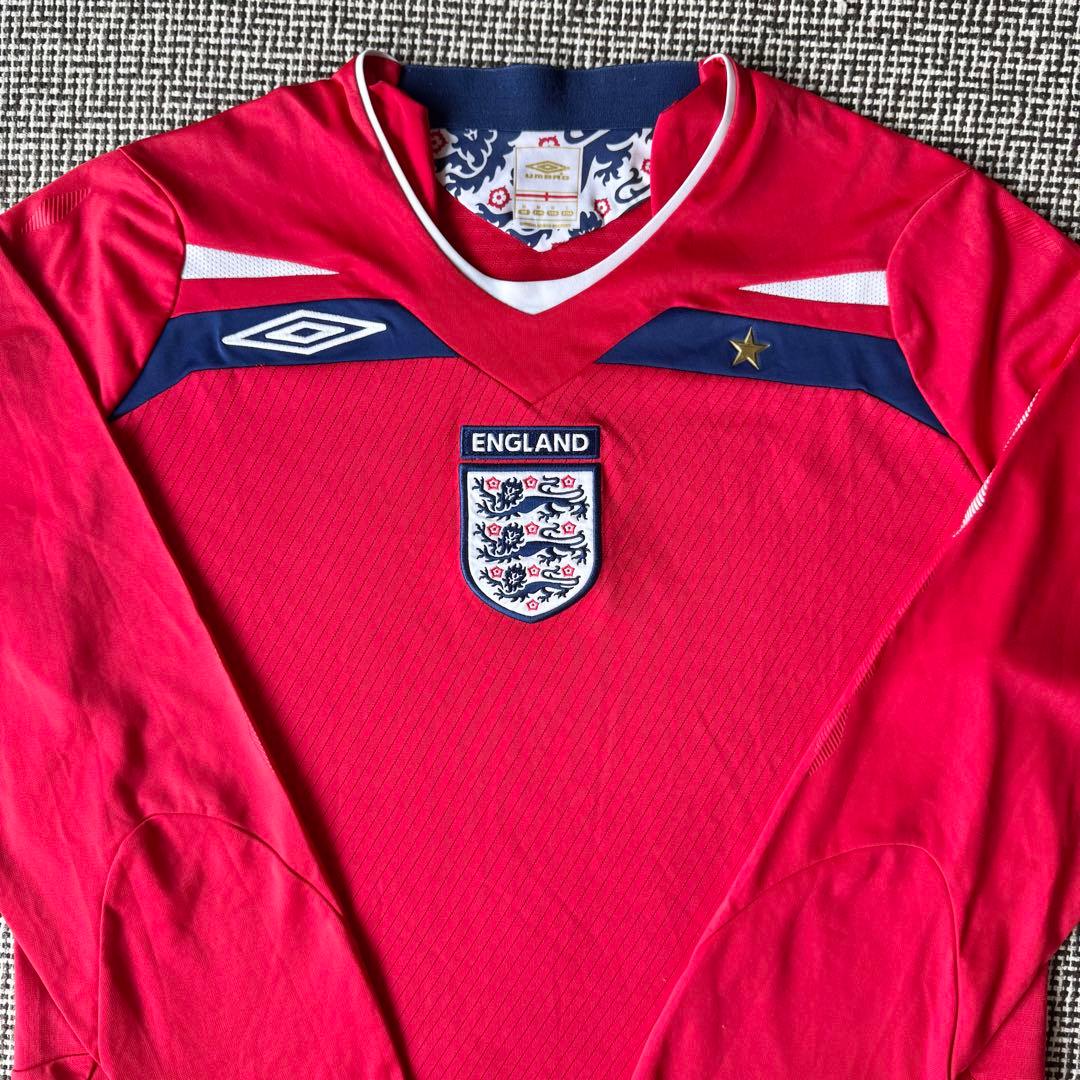 【ロングスリーブモデル】イングランド代表 ０８／１０（A）UMBRO