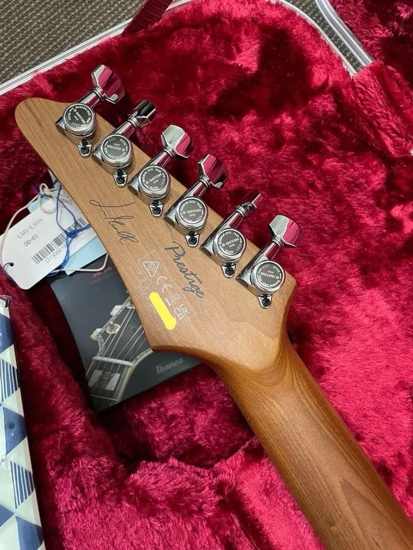 【極美品】Ibanez LM1-LWH・Luca Mantovanelli