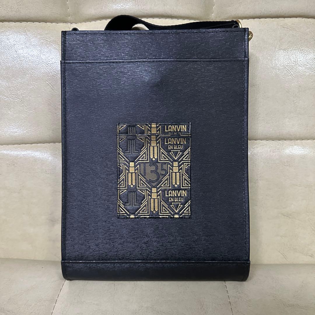 ランバンオンブルー アールデコミニショルダーバッグ 135周年記念バッグ