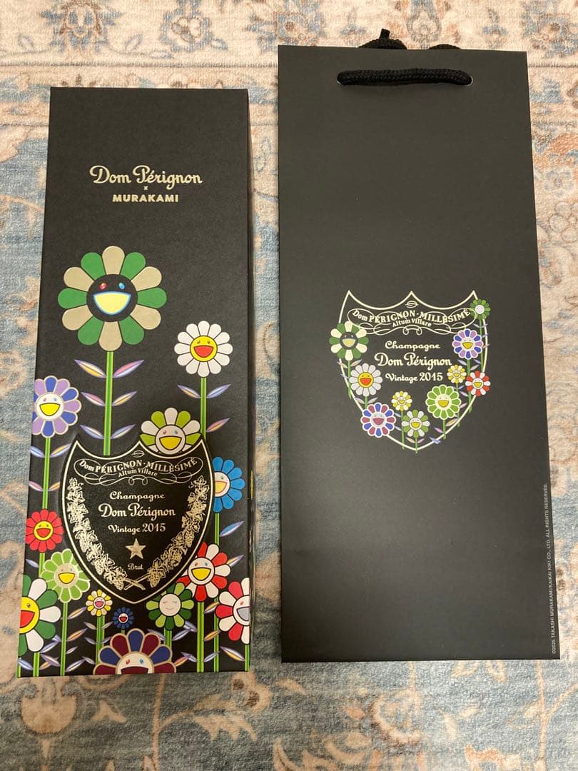 ドンペリニヨン ヴィンテージ2015 Murakamiコラボ限定ギフトバッグ付き