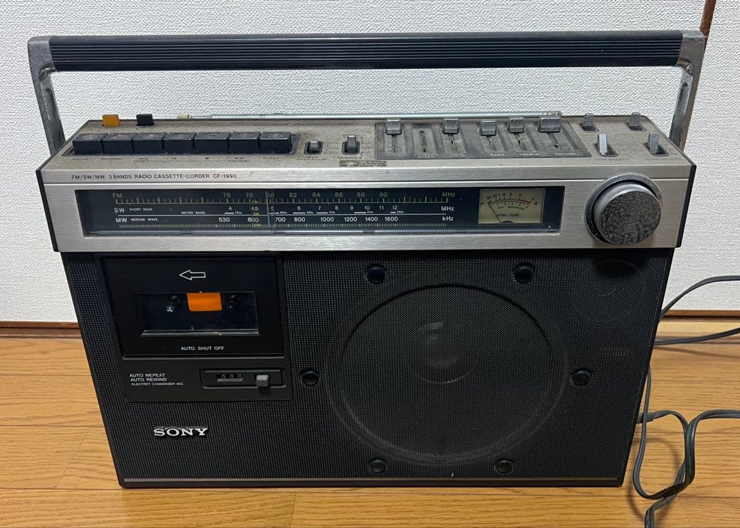 ロ*君様 SONY ラジオ・カセットプレーヤー