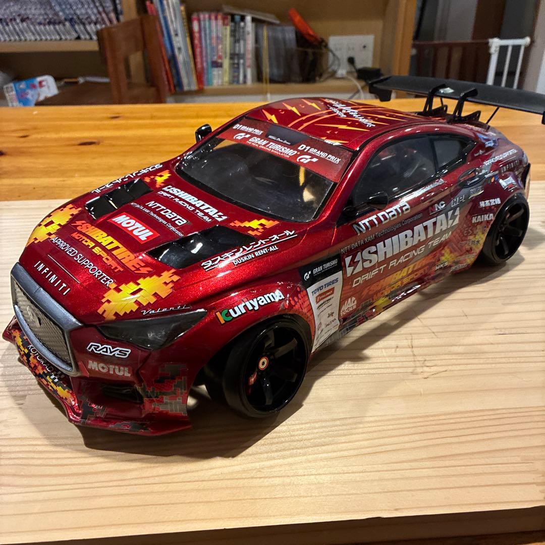 SHIBATA GRK5R レッド　メカ付き(受信機外し) フルオプション