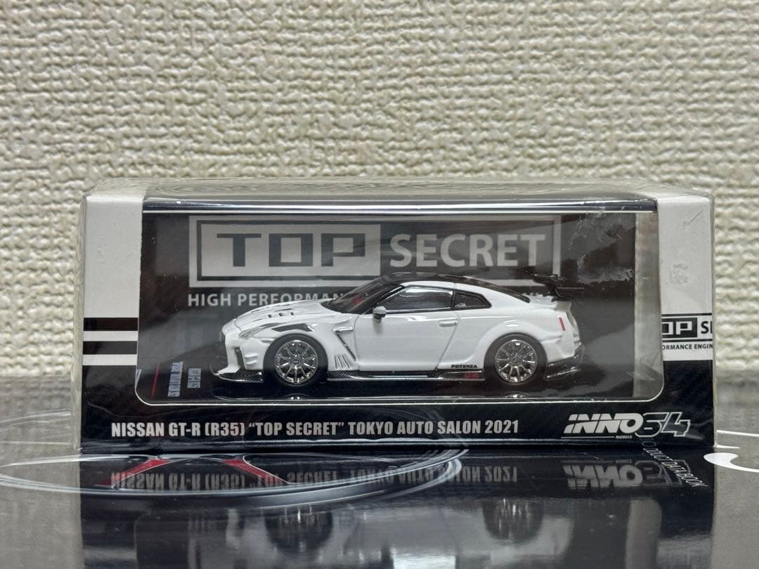 ミニカー Inno64 1/64 NISSAN GT-R R35 TOP SECRET