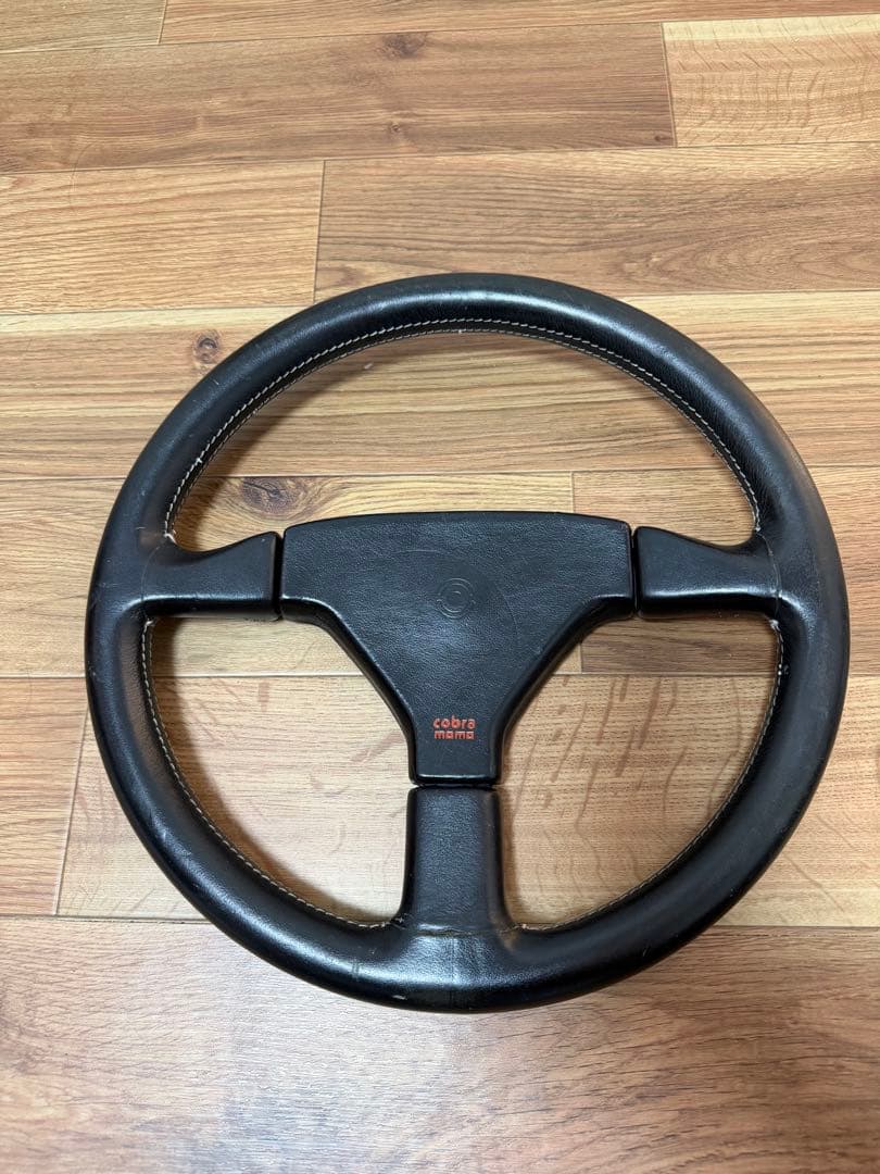当時物 Cobra Momo V35 ステアリング 1988年製