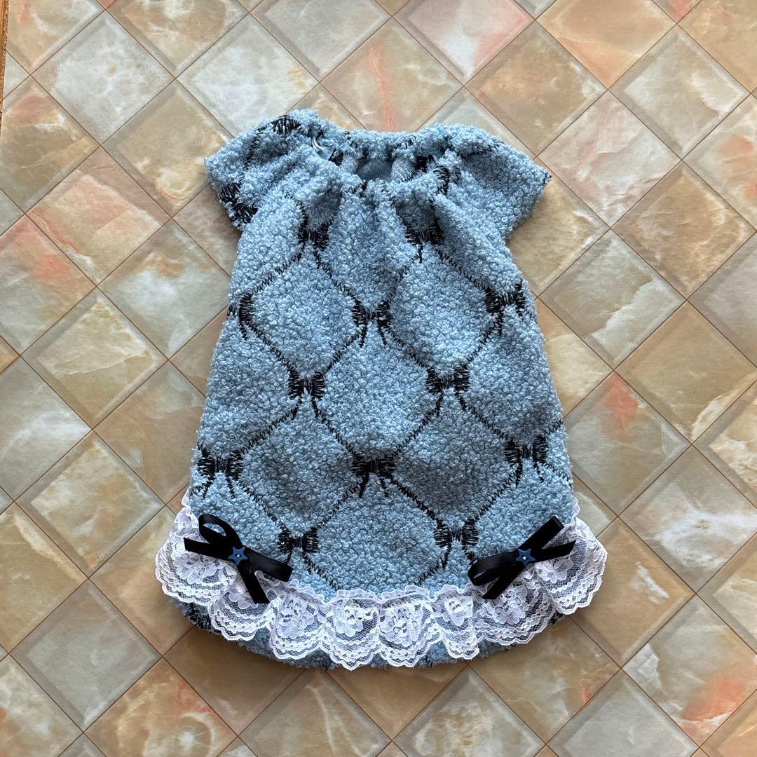 nov1012　ハンドメイド犬服　ワンピース