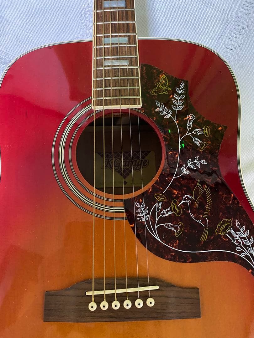 ひばり　極上美品ハミングバードK Garageエレアコ 音出し良好