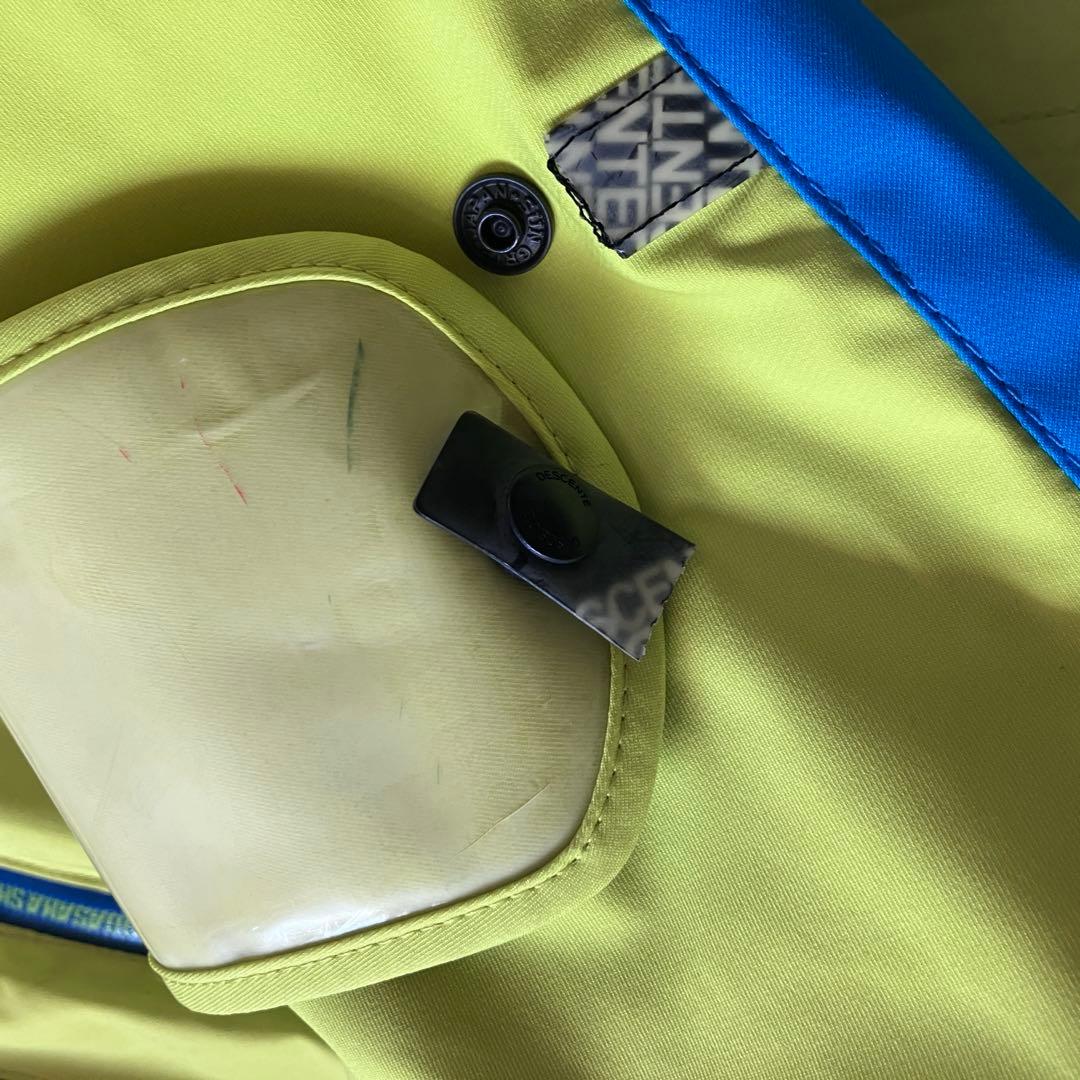 #J12✨希少DESCENTEオガサカ✨スキー スノボ ウェア 上下 メンズS