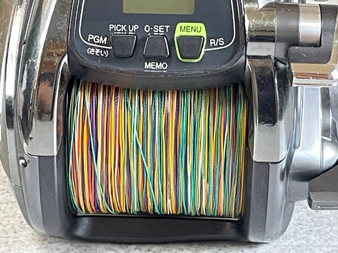 あ*坊様 SHIMANO フォースマスター6000 電動リール デジタル表示 シ