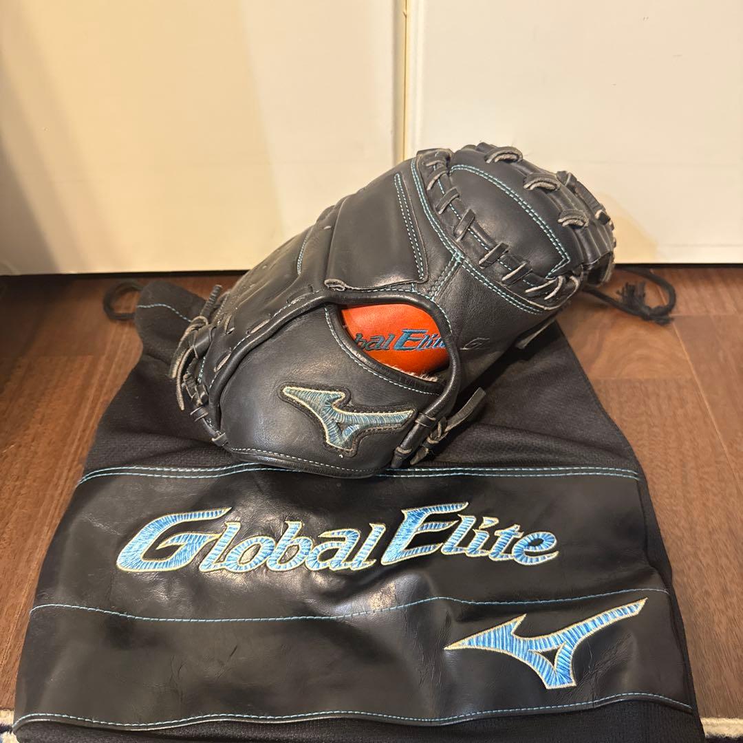 嶋モデル　ミズノ　ダイバーシティブルー　グローバルエリート　キャッチャーミット