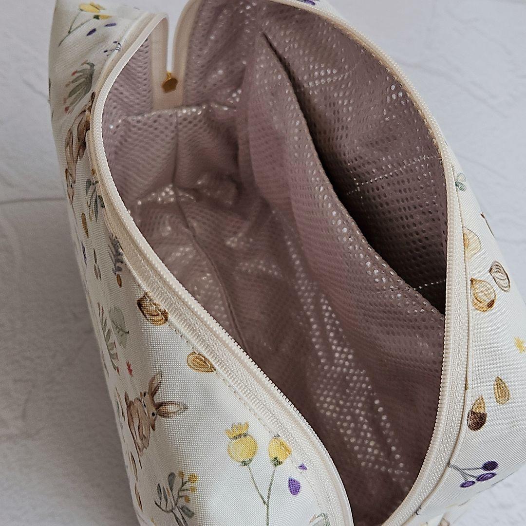 【まっきーオーダーページ】マザーズバッグ　保冷ポーチ　うさぎ　キルティング