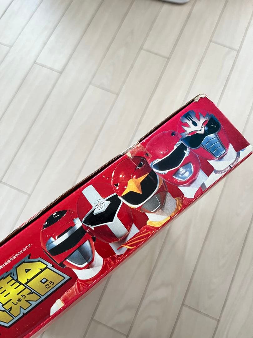 ★新品未使用！スーパー戦隊シリーズ 25戦隊レッドヒーロー大集合　ソフビセット★