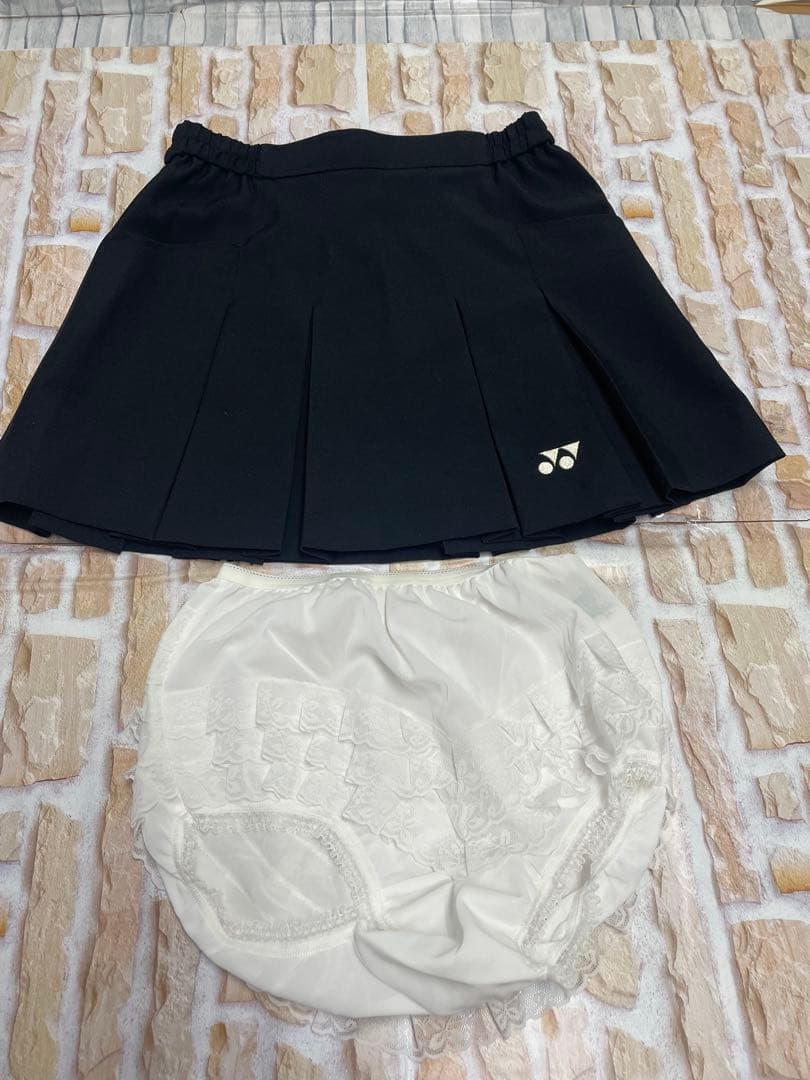 ★ テニス ヨネックス スコート ブラック アンダースコート セット ★