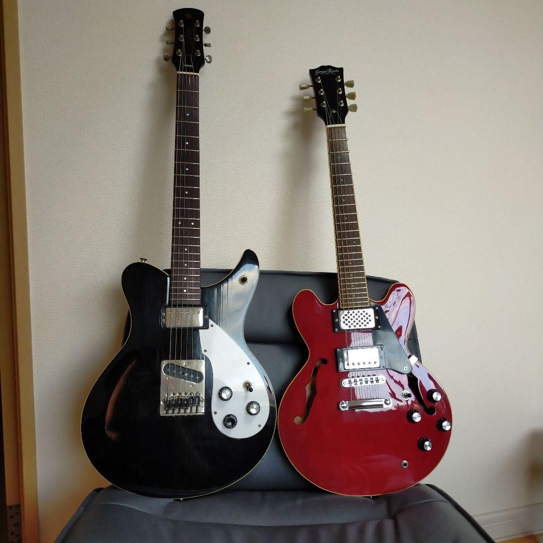 グラスルーツ ミニセミアコ G-SA-mini セミホロウボディ エレキギター