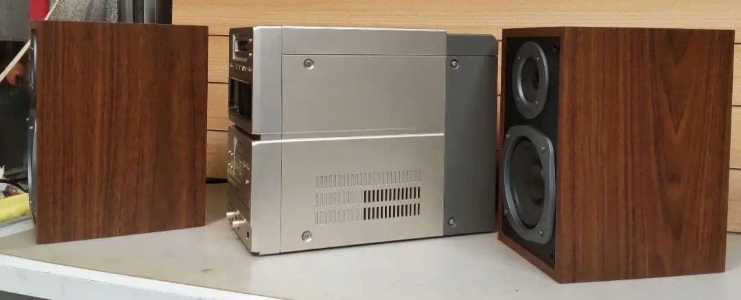 リペア済 CD/MD/FM/AM/AUX/OPT DENON リモコン付