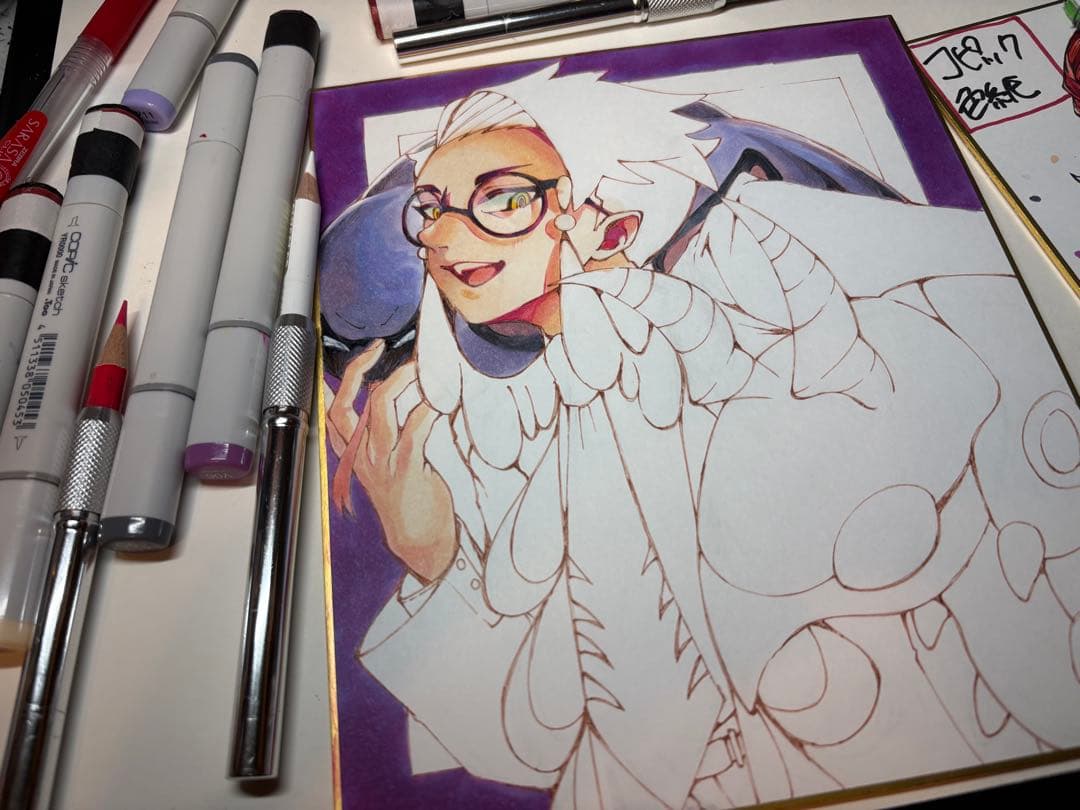 【手描きイラスト】 カラスバ / ポケモンZA 【ファンアート】