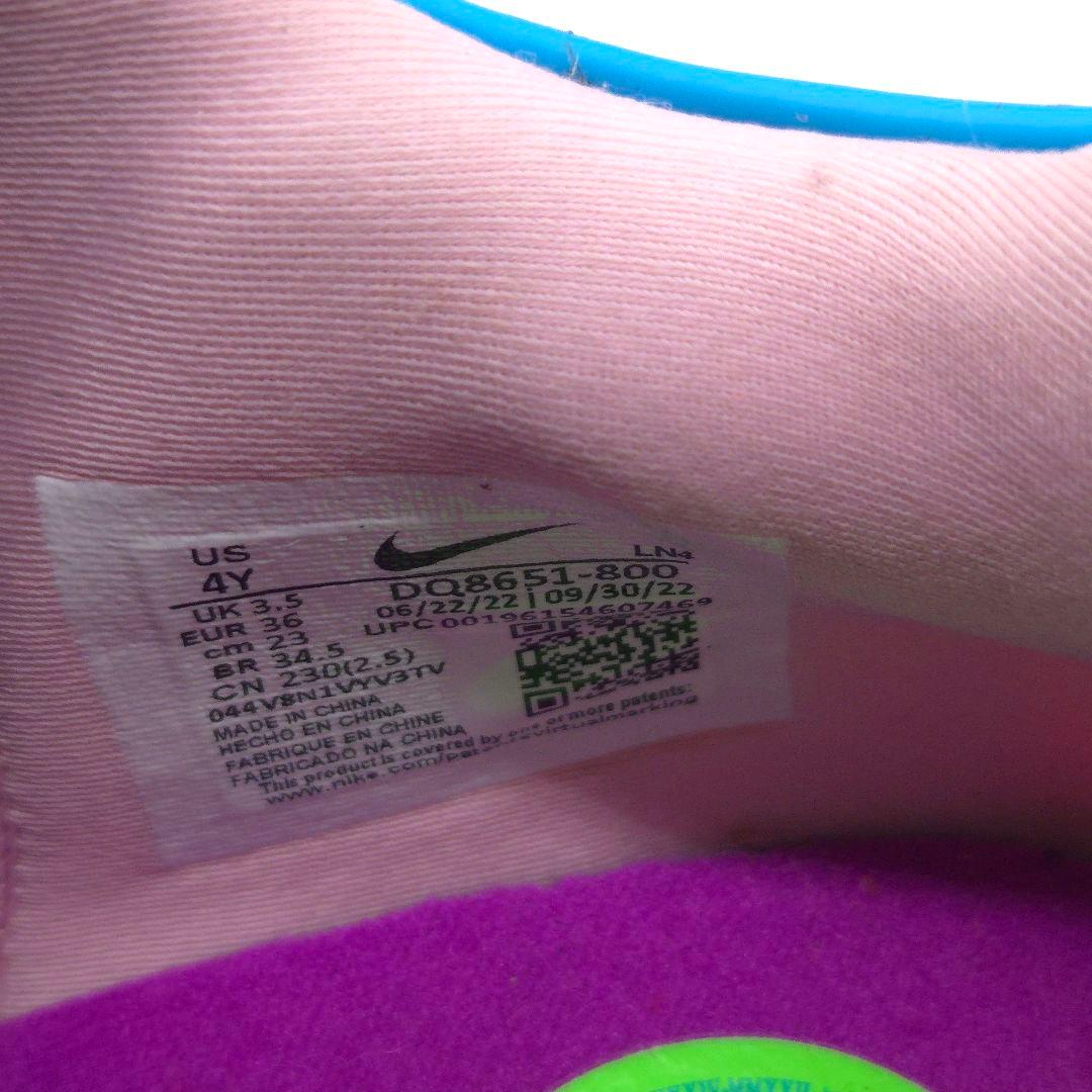 美品 NIKE KIDS LEBRON 20 ナイキ レブロン スニーカー 23