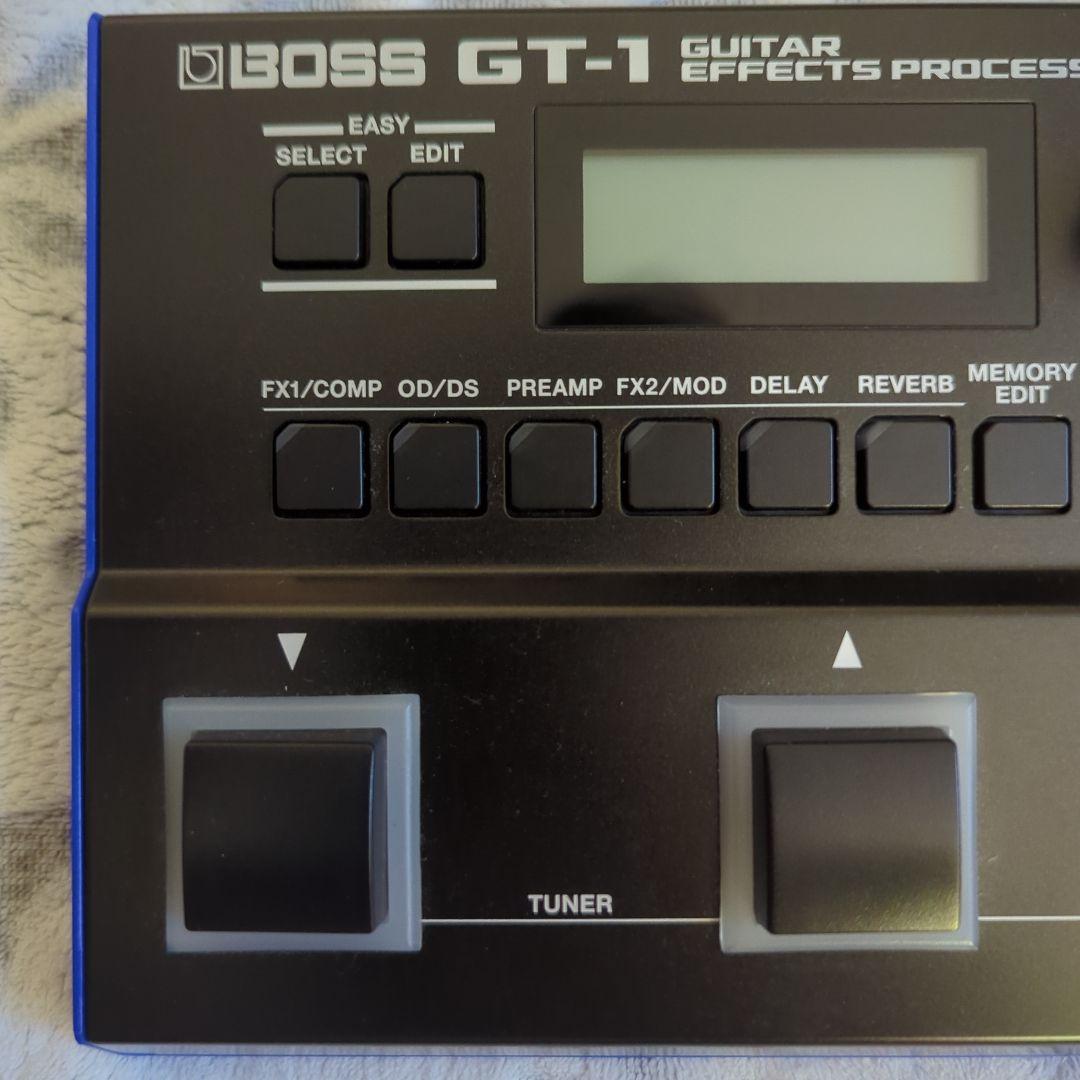 BOSS GT-1 マルチエフェクター　ギター　アダプター 電池付き