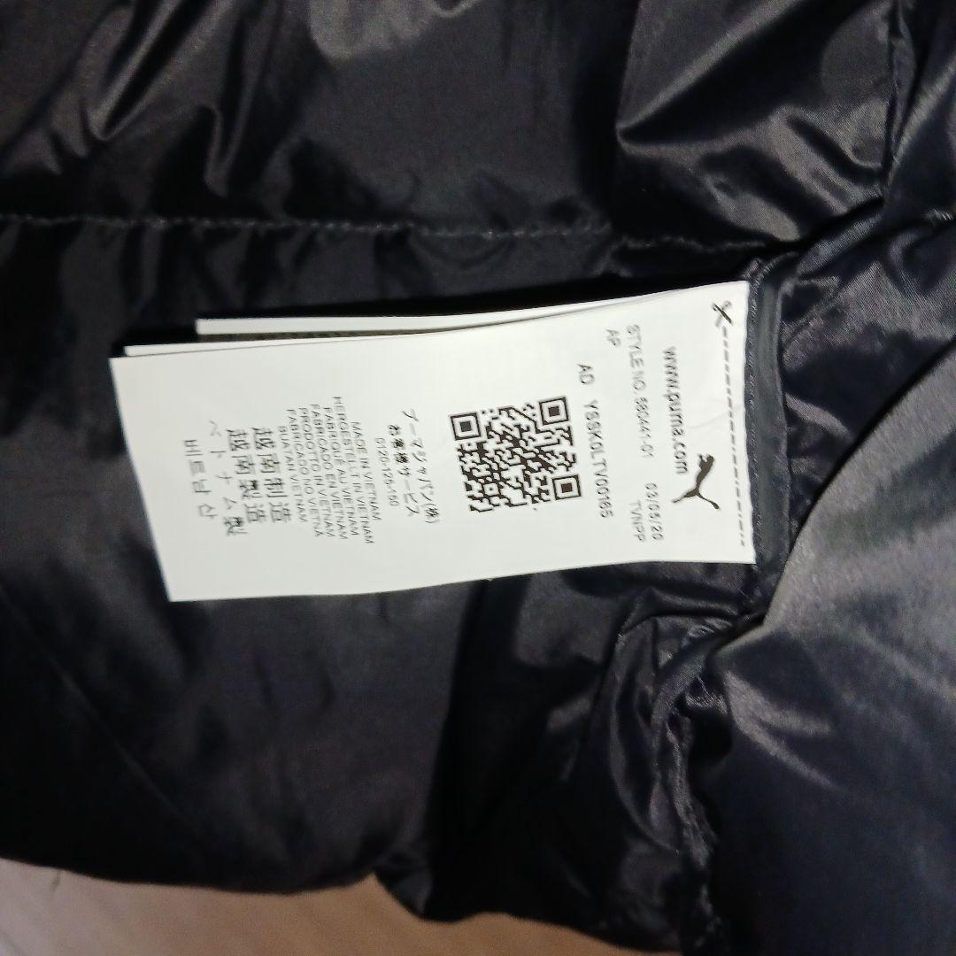 LUPO DI MARE :PUMAオリジナルコラボ/黒 ロングダウンジャケット