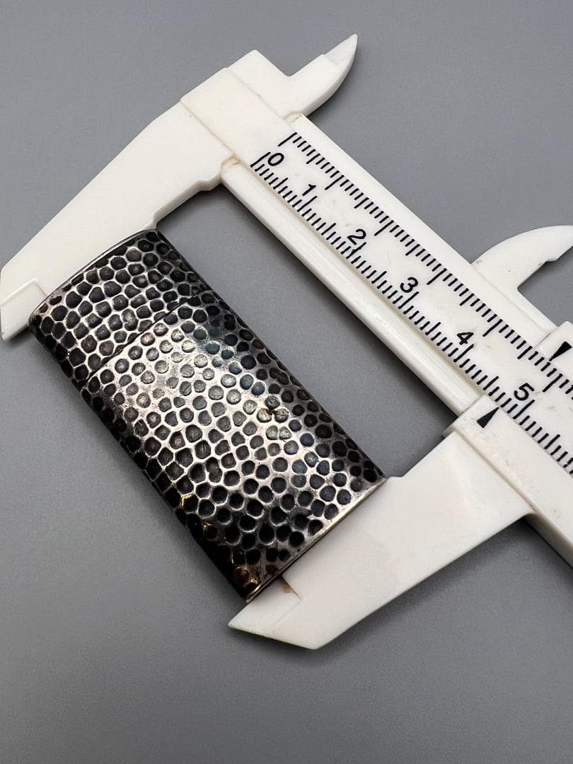 Ace　銀製　 仁丹ケース　槌目　レトロコレクション