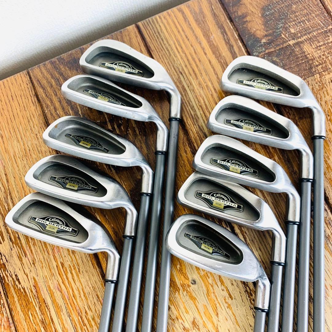 Callaway BIG BERTHA アイアンセット 10本 ビッグバーサ R