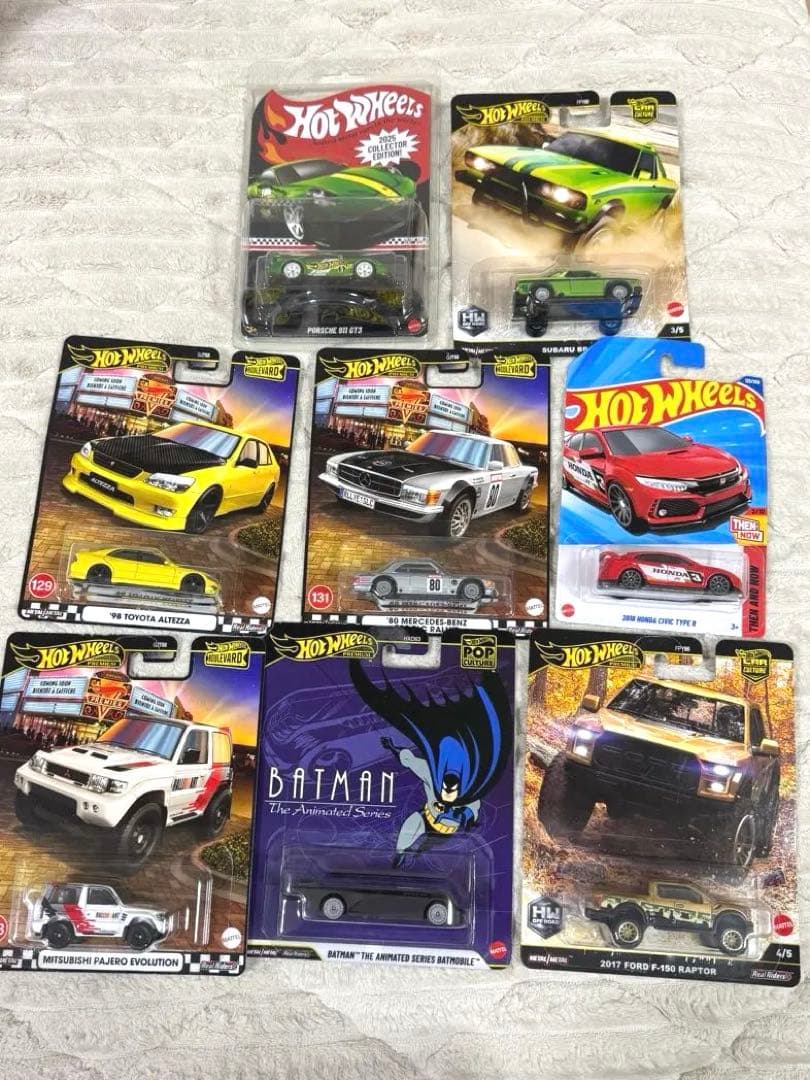 【新品・未開封】ホットウィール 8台まとめ売り ポルシェ非売品 ブールバード他