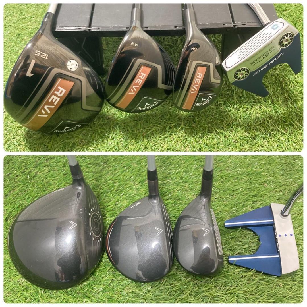 【極美品】Callaway REVA レディース ゴルフクラブセット　パッケージ