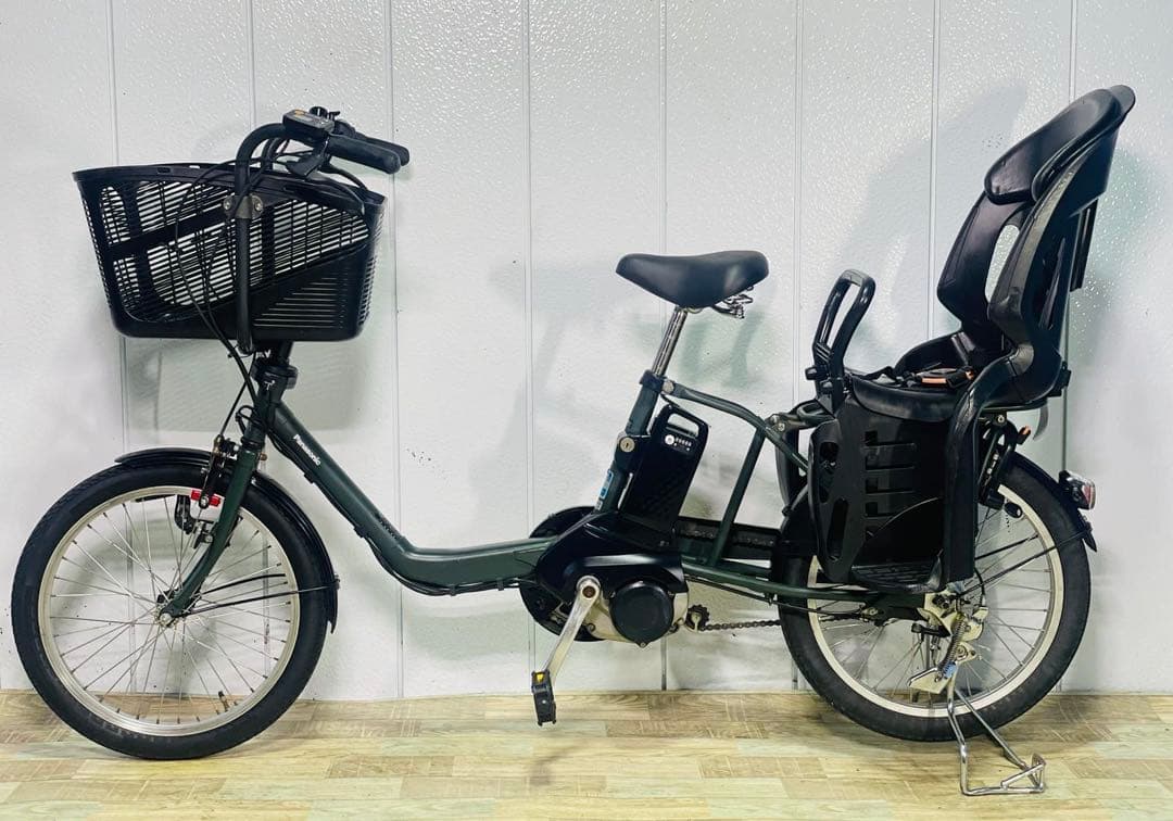 ★3013パナソニック12アンペア 20インチ子供乗せ電動アシスト自転車