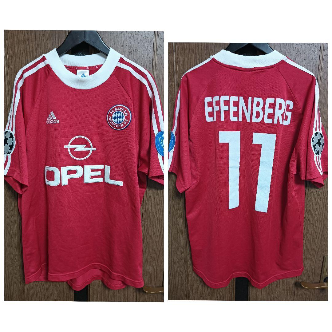 バイエルン・ミュンヘン エッフェンベルク ユニフォーム 01/02CLホーム O