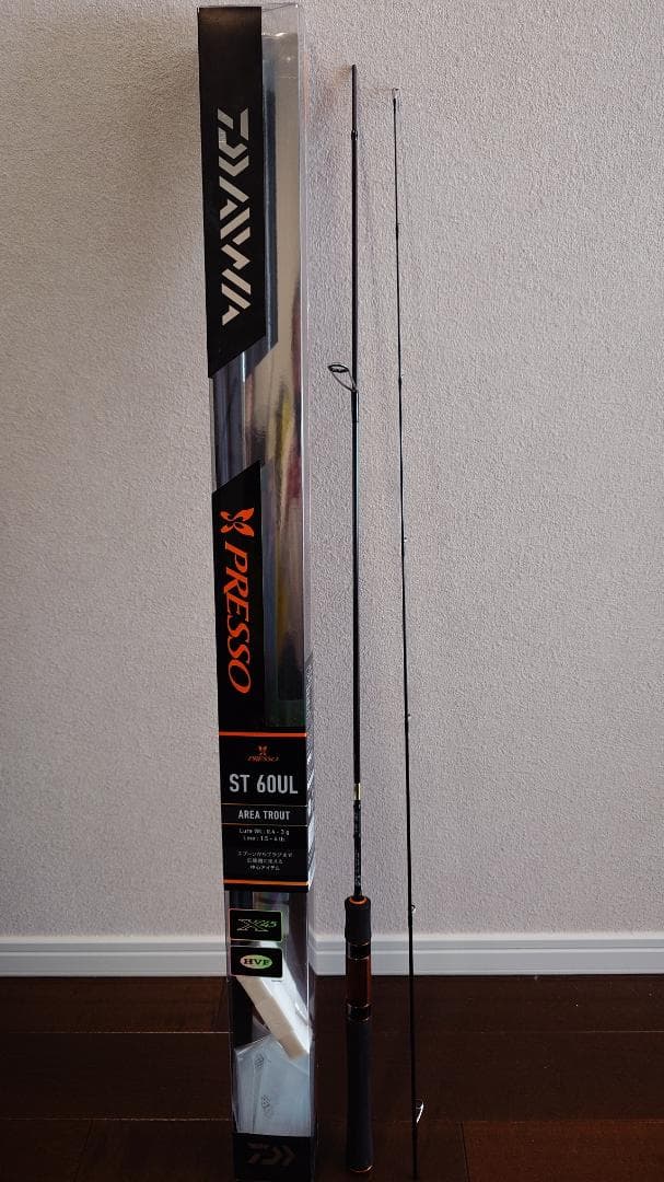 （美品）ダイワ　プレッソＳＴ ６０ＵＬ　エリアトラウトロッド