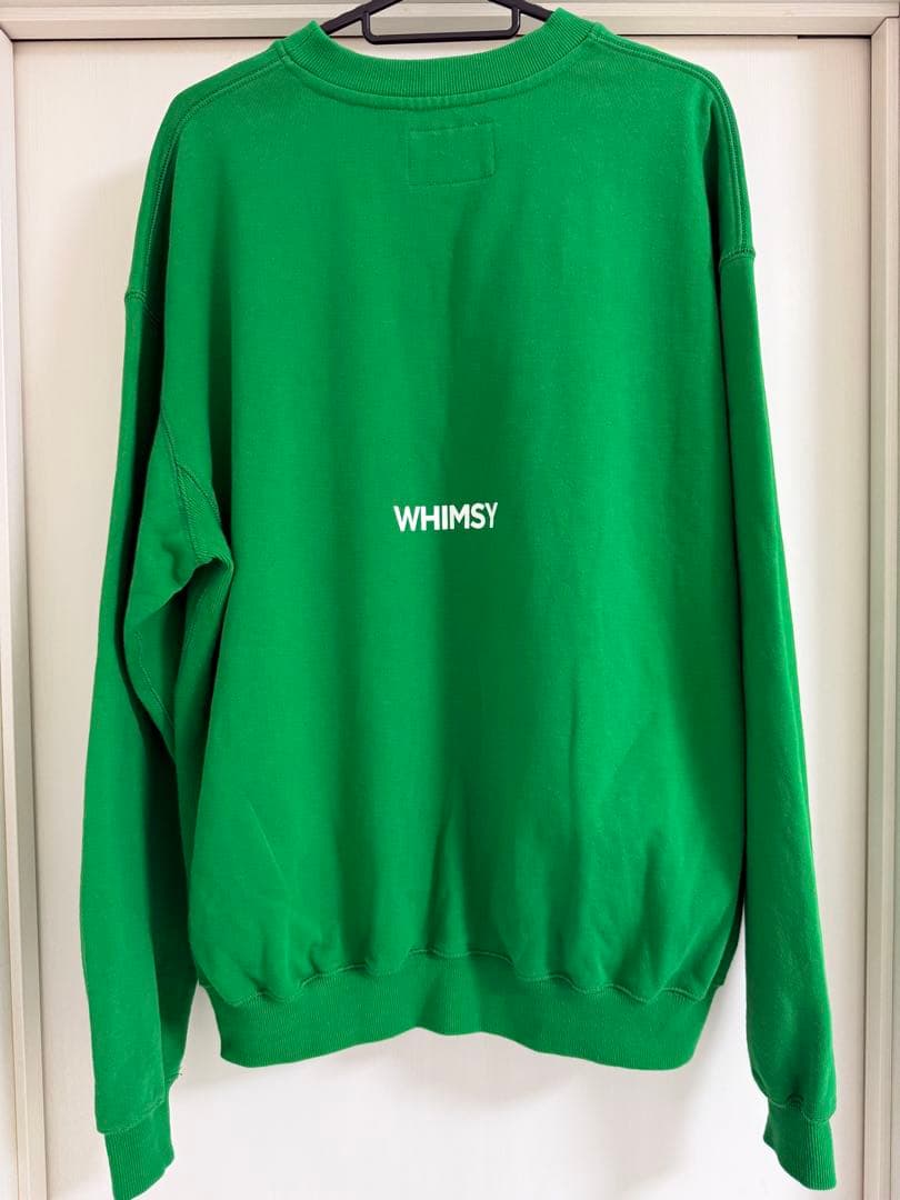 creek whimsysocks スウェット　グリーン　L size