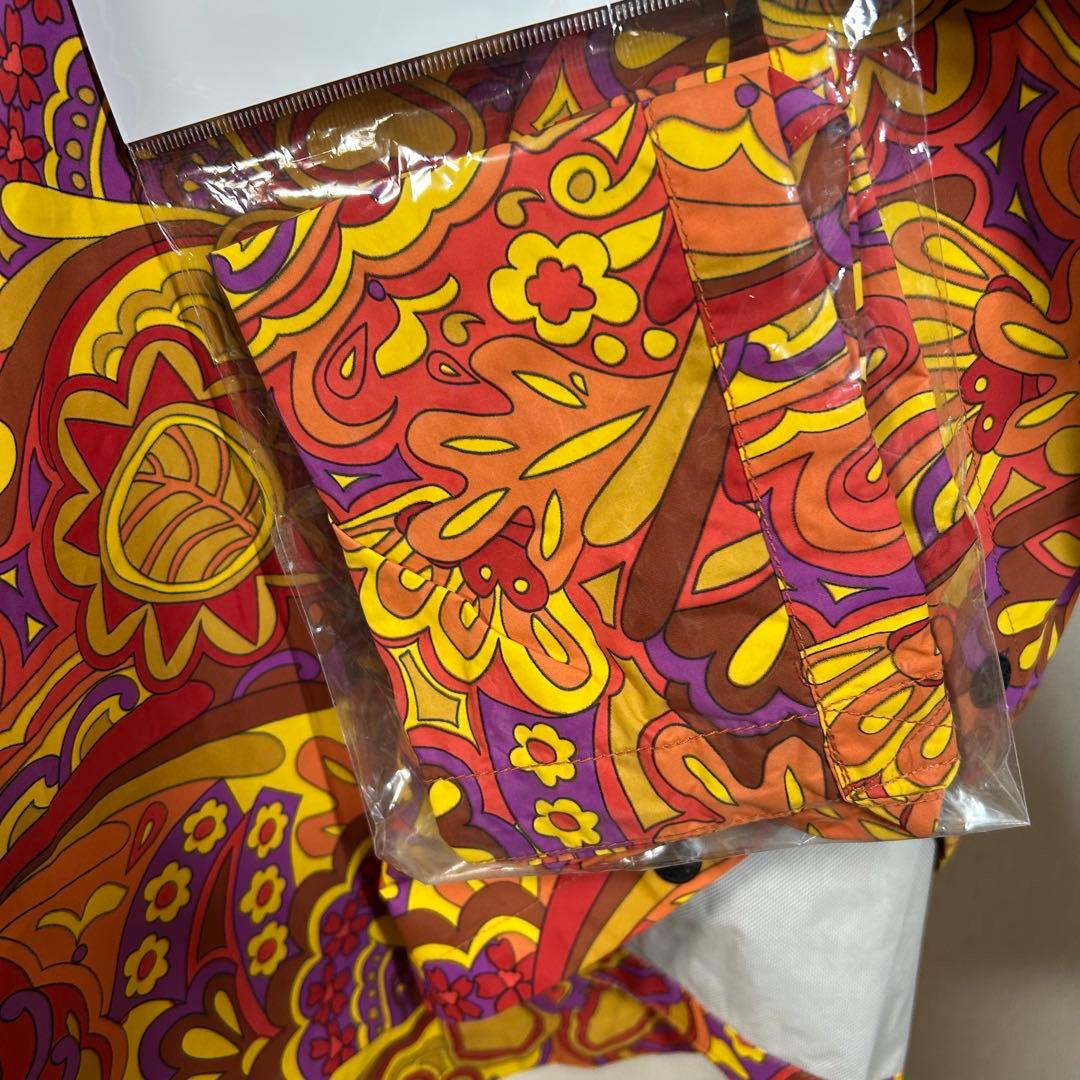 2601 美品 THE NORTH FACE ノースフェイス ポンチョ 総柄