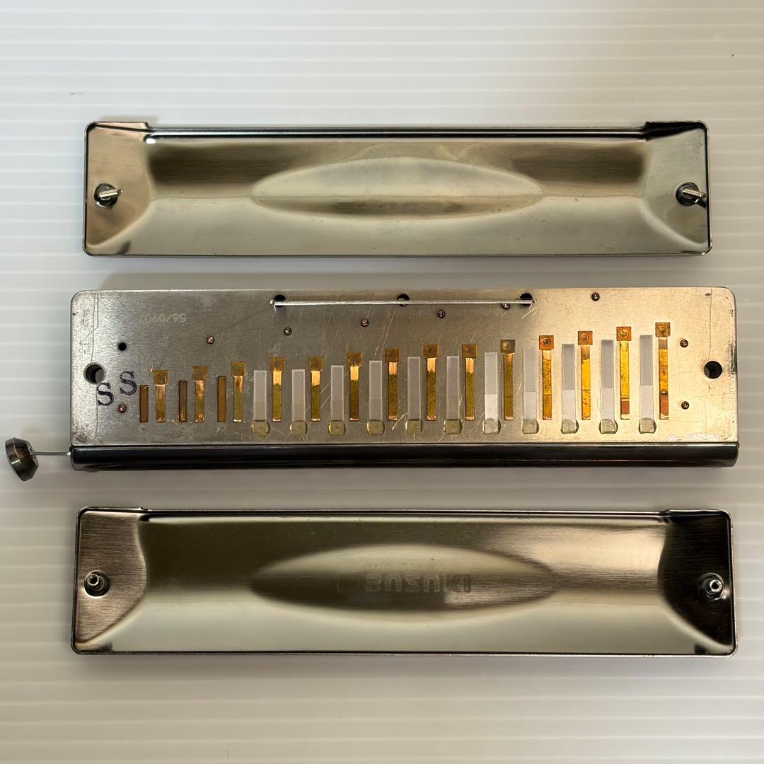 M.SUZUKI スズキ/シリウス S-56 クロマチックハーモニカ