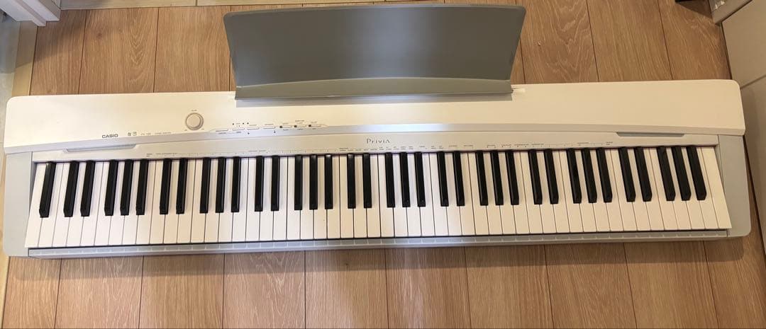 CASIO PX-135WE ホワイト電子ピアノ 美品　引取り限定