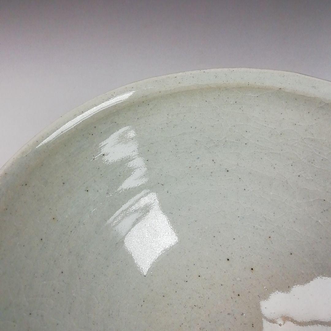 Ｓ９３５　茶碗　『午の絵』『久村焼』『柳楽勝重 作』　共箱　抹茶碗　茶道具