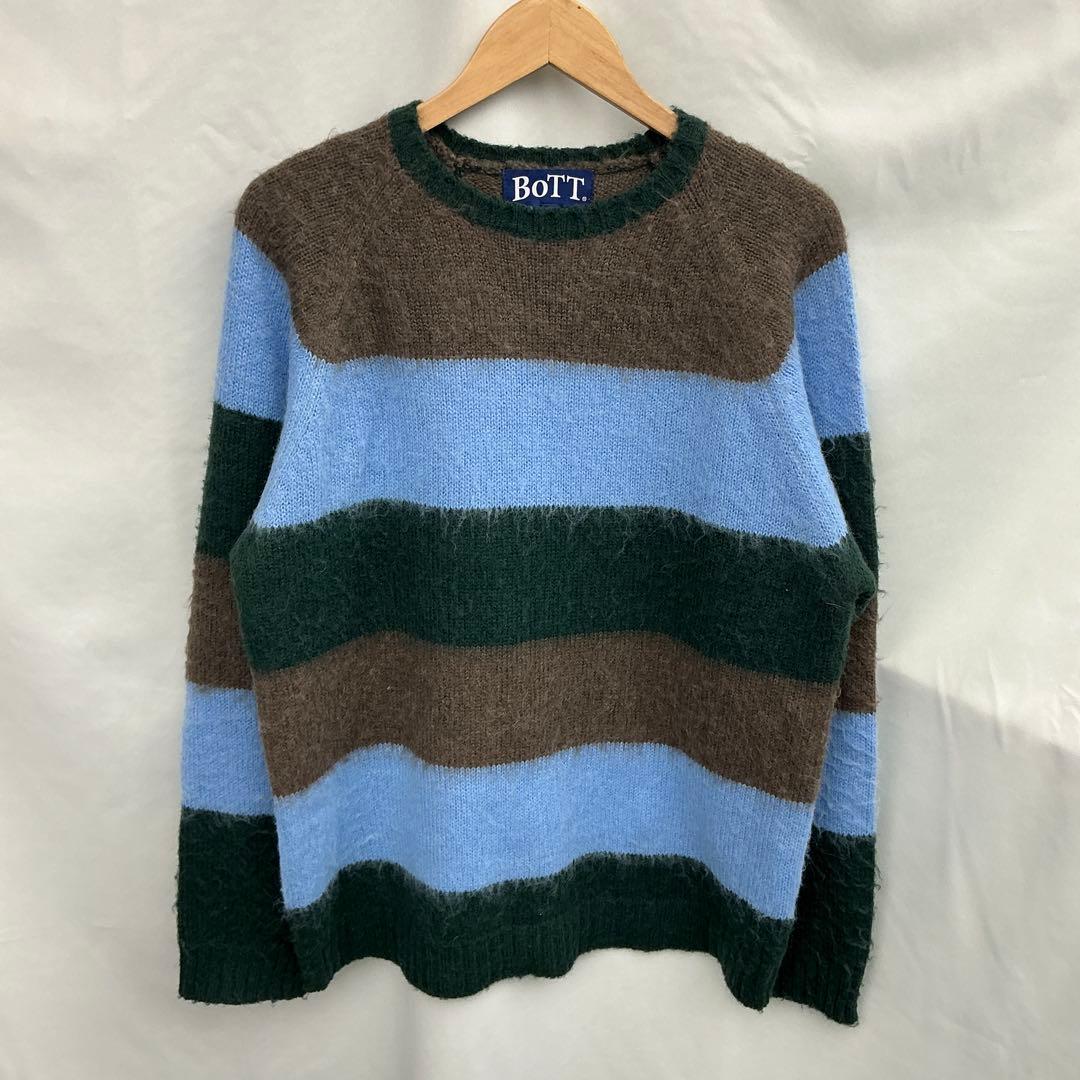 BoTT Striped Mohair Knit ニット
