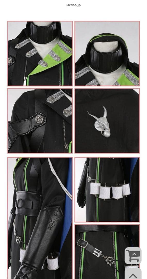 ツイステ　ディアソムニア寮寮服 マレウス・ドラコニア コスプレ衣装　女性Lサイズ