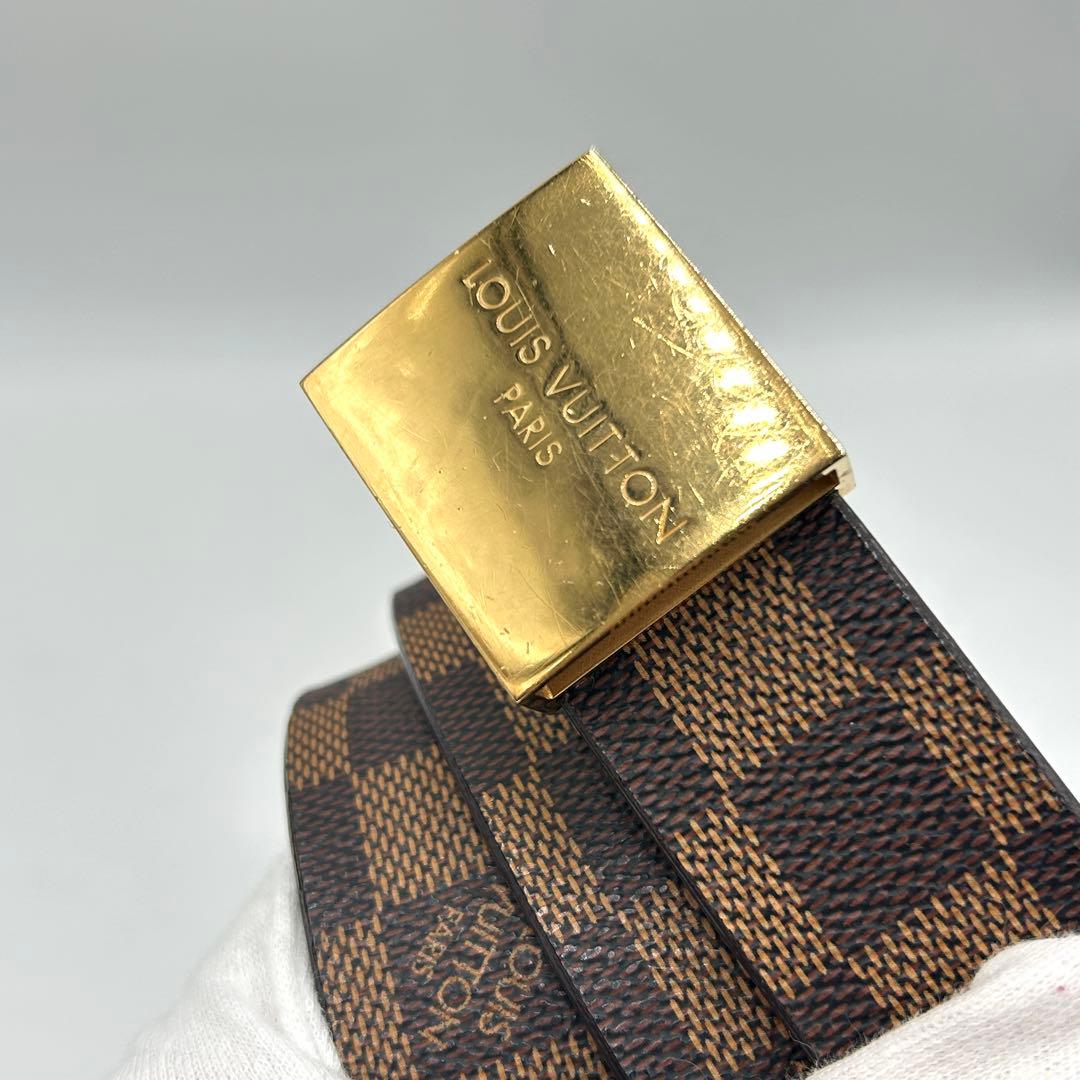 チーくん 様✨サンチュール・キャレ ダミエ・エベヌ M6802 ベルト