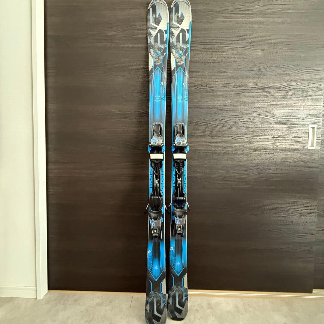 K2 ケーツー AMP76 スキー板163cm