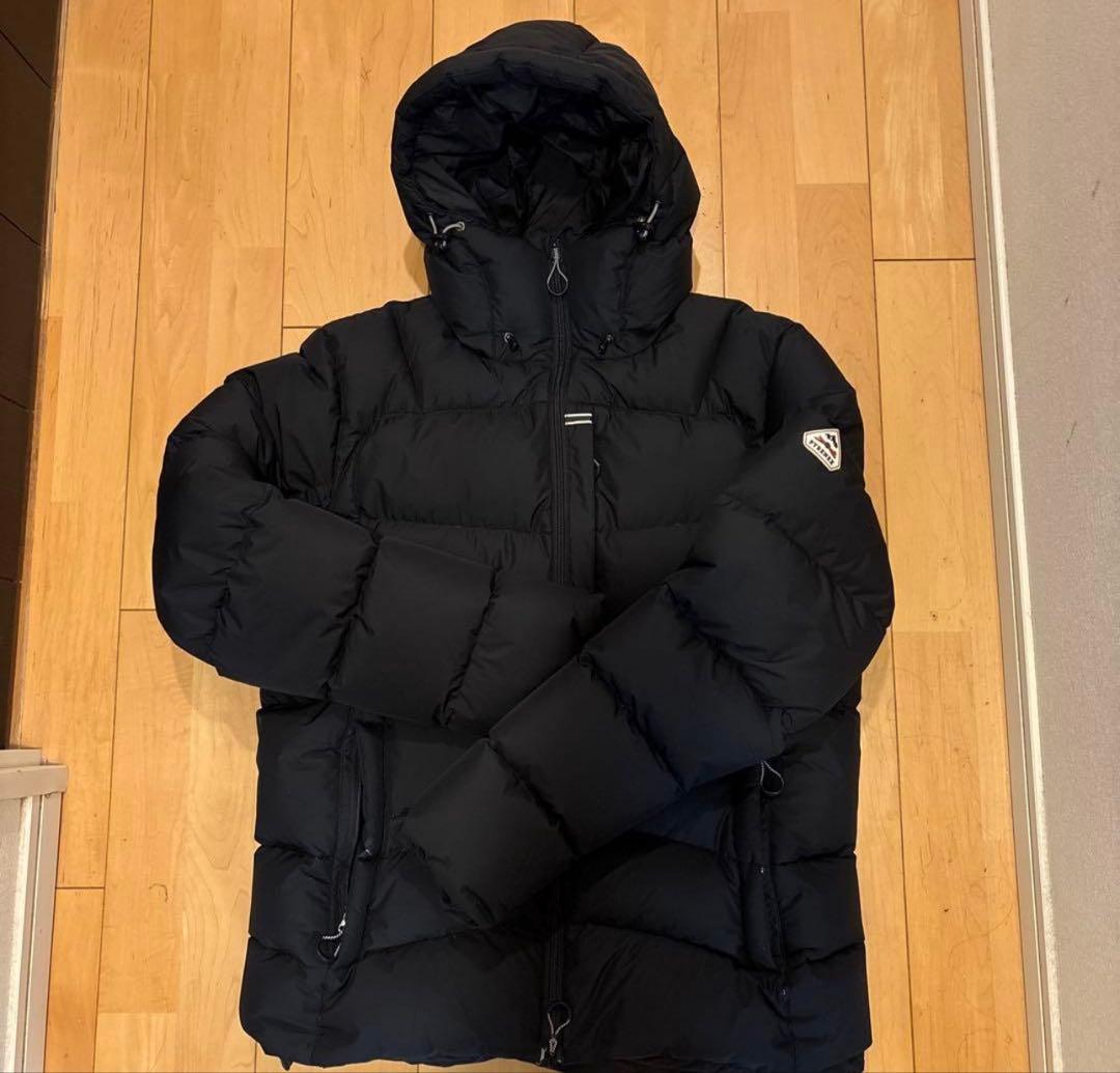 PYRENEX ハドソン　ダウンジャケット ブラック　フード付
