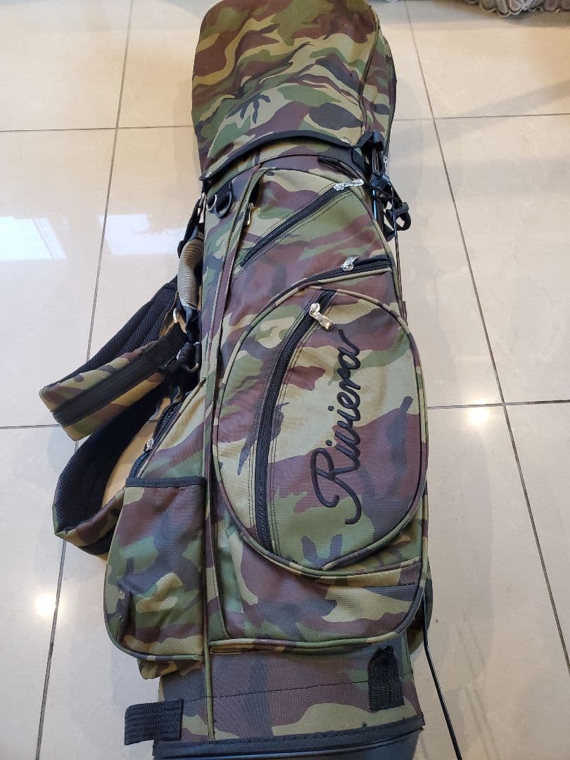 リビエラスタンドタイプキャディバッグクラブ付きセット